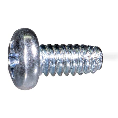 Midwest Fastener Sheet Metal Screw, #2 x 3/16 in, Zinc Plated Steel Pan Head Phillips Drive, 30 PK 931562